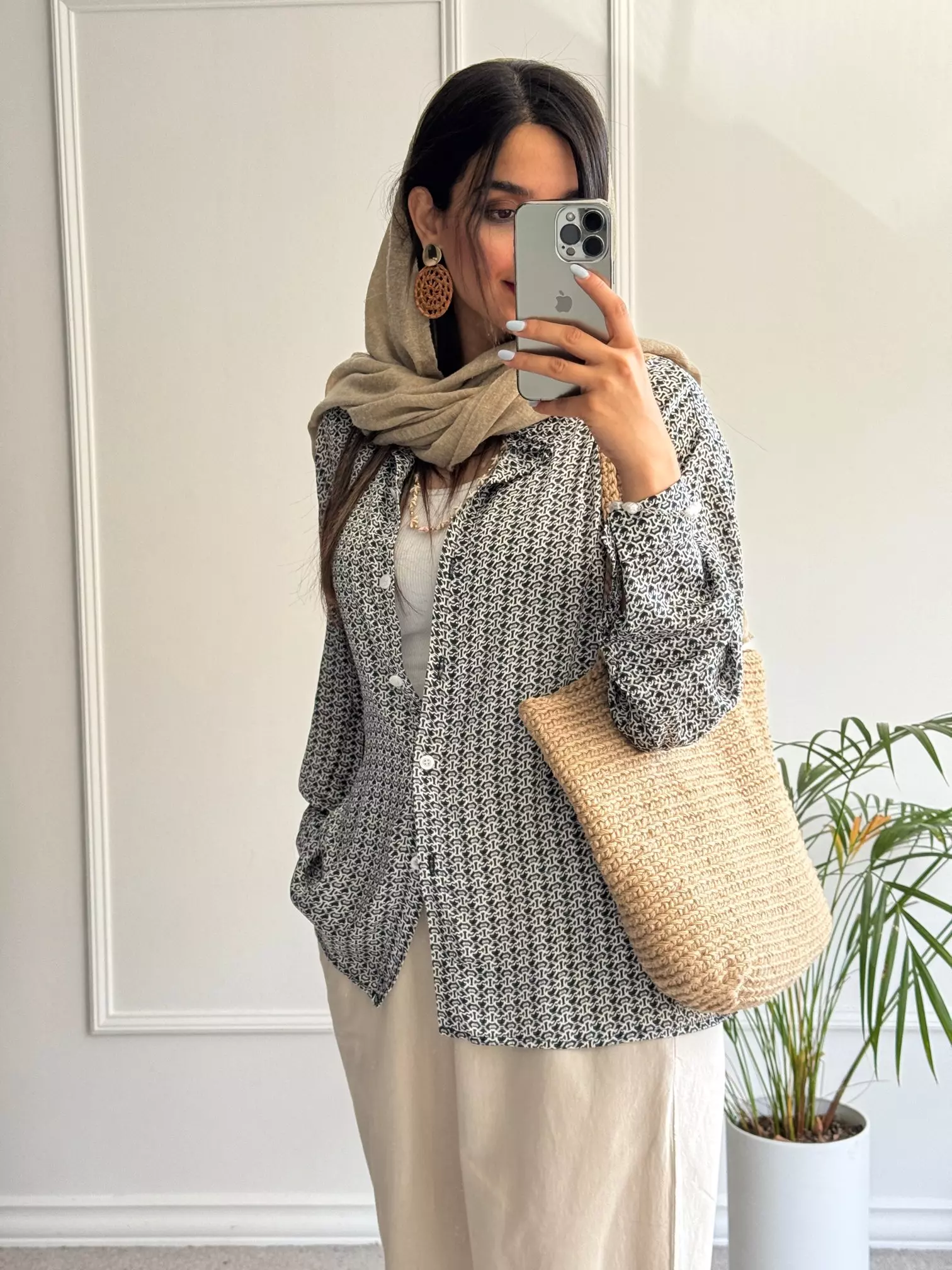 شومیز مانتویی سیلک